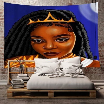 Afrocentric Wall Tapestry (Design #44)