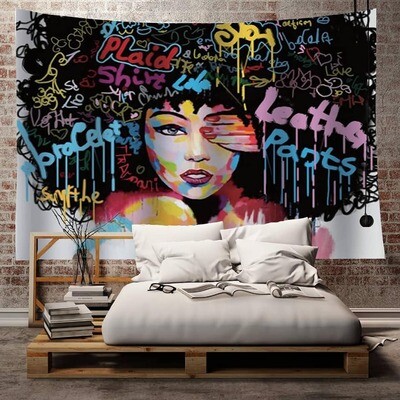 Afrocentric Wall Tapestry (Design #47)
