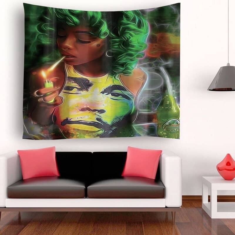 Afrocentric Wall Tapestry (Design #6)