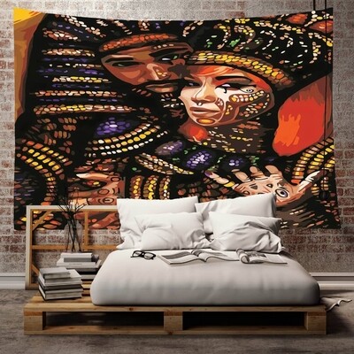 Afrocentric Wall Tapestry (Design #9)