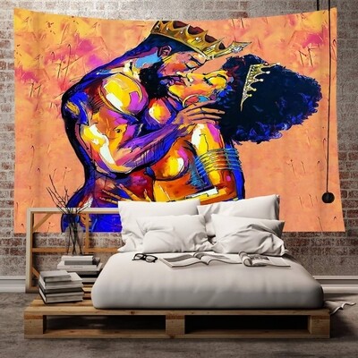 Afrocentric Wall Tapestry (Design #10)