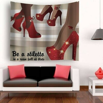 Be A Stiletto Wall Tapestry