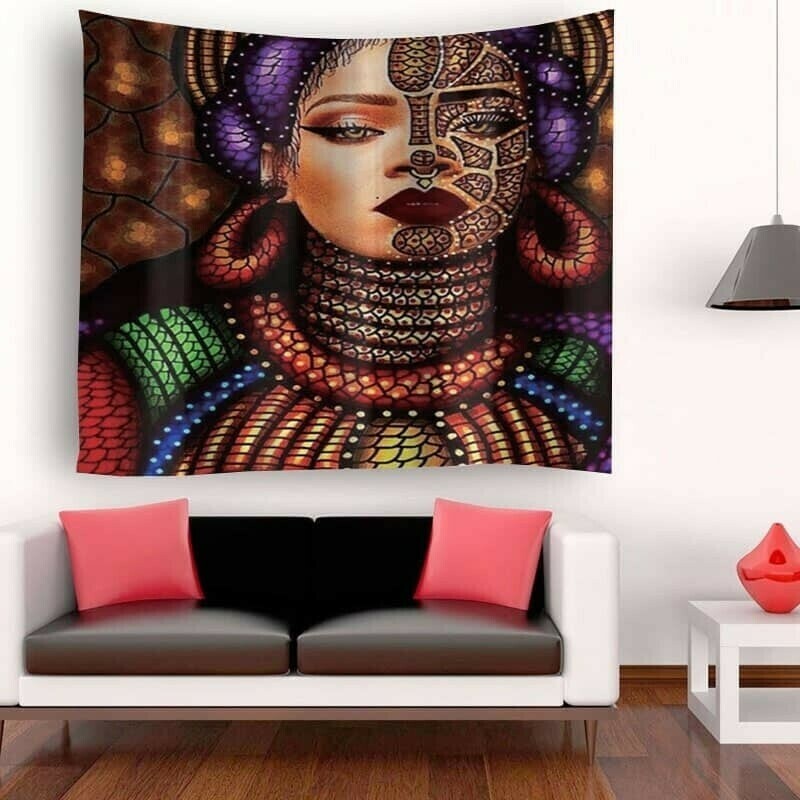 Afrocentric Wall Tapestry (Design #27)