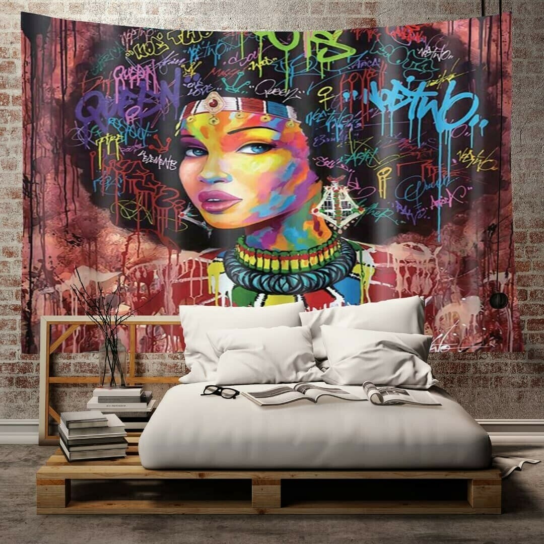 Afrocentric Wall Tapestry (Design #16)
