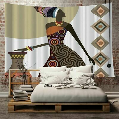 Afrocentric Wall Tapestry (Design #23)