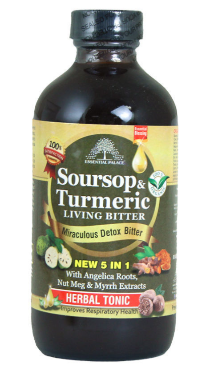 Soursop &amp; Turmeric Living Bitters (8oz)