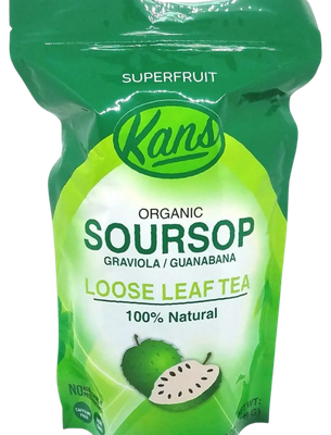 100% Organic Soursop Loose Leaf Tea