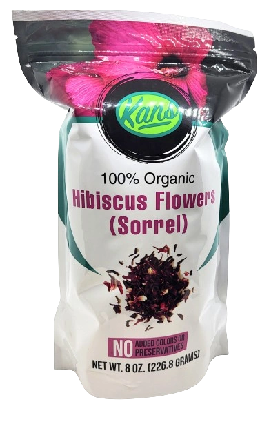 100% Organic Hibiscus Flowers (Sorrel)