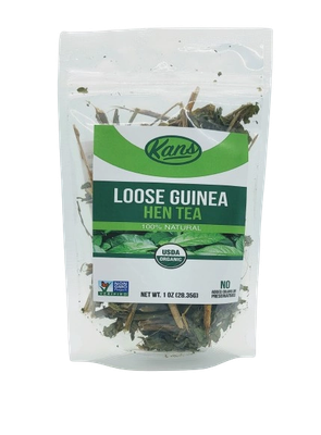 100% Organic Loose Guinea Hen Tea 