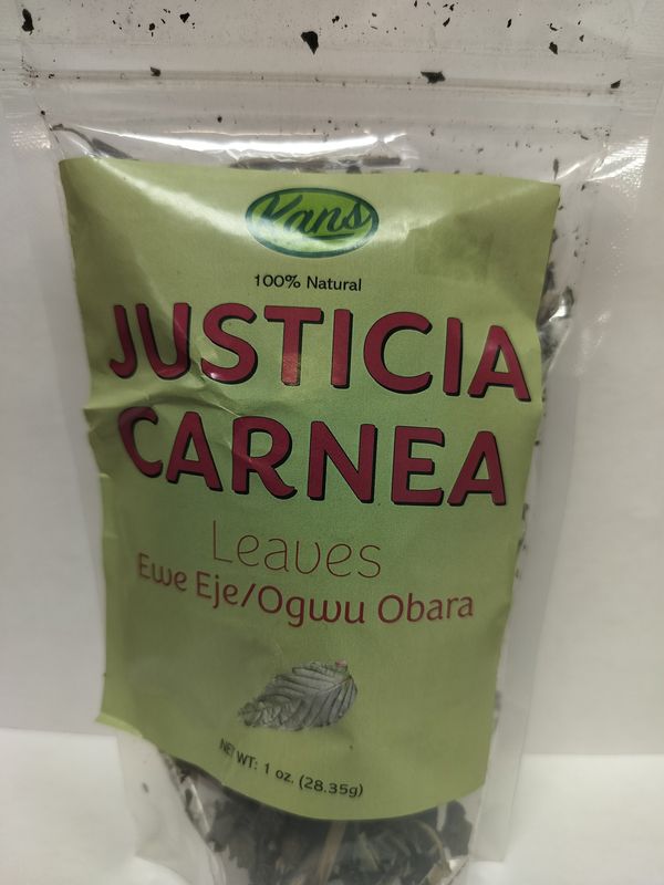 100% Organic Justicia Carnea