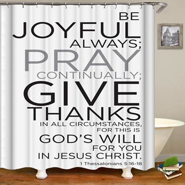 2-Piece Shower Set (Be Joyful)