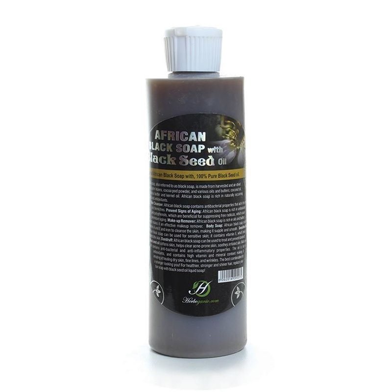 Liquid African Black Soap with Black Seed Oil