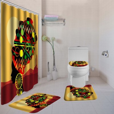 4-piece  Bath Set (Headwrap Queen)
