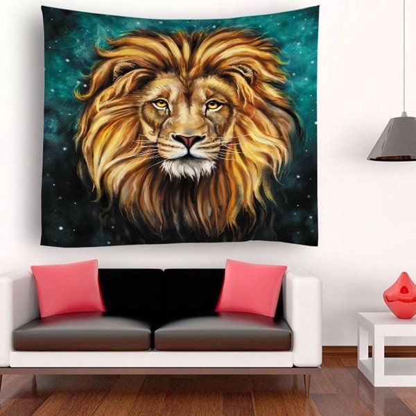 Emerald Lion King Tapestry