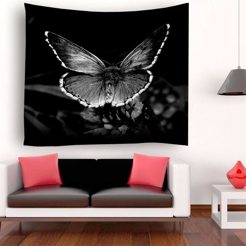 Retro Butterfly Tapestry