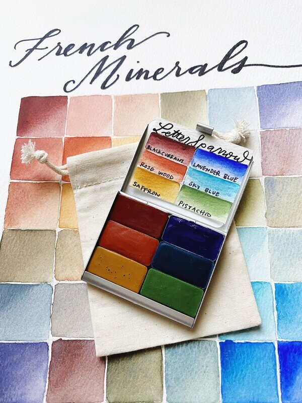 The French Mineral Collection - Mini Pocket Palette 