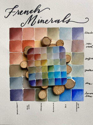 Sticker! - French Minerals Color Chart