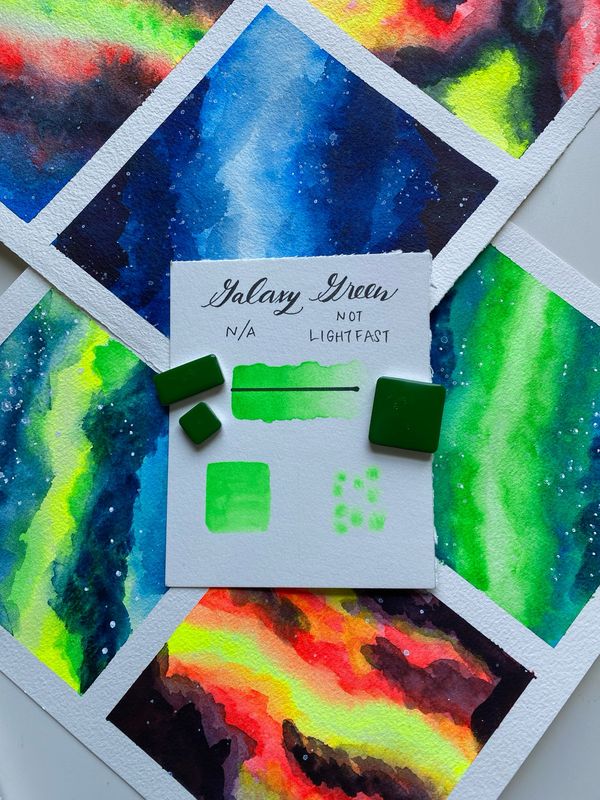 Galaxy Green (fluorescent)