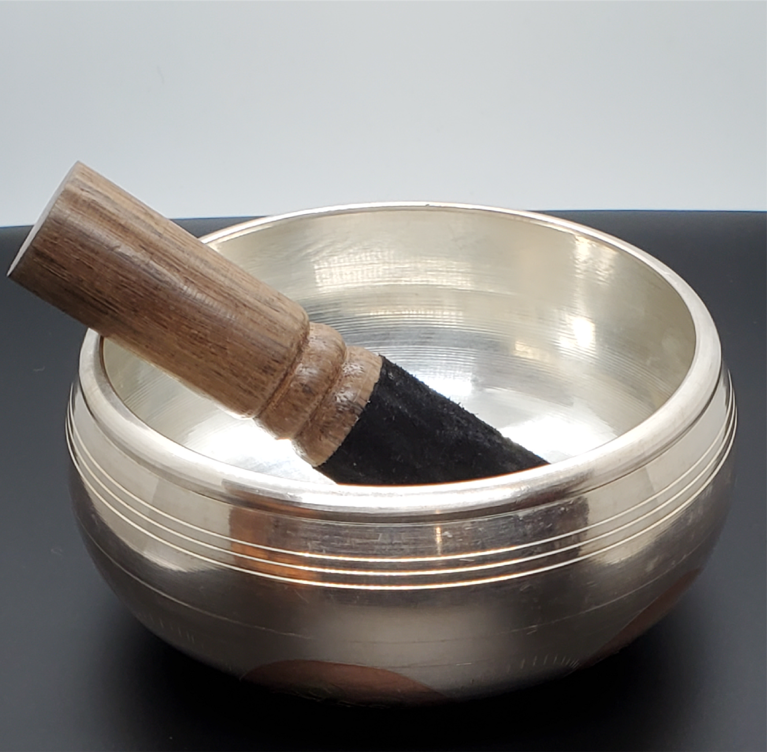 Sliver Rang Singing Bowl