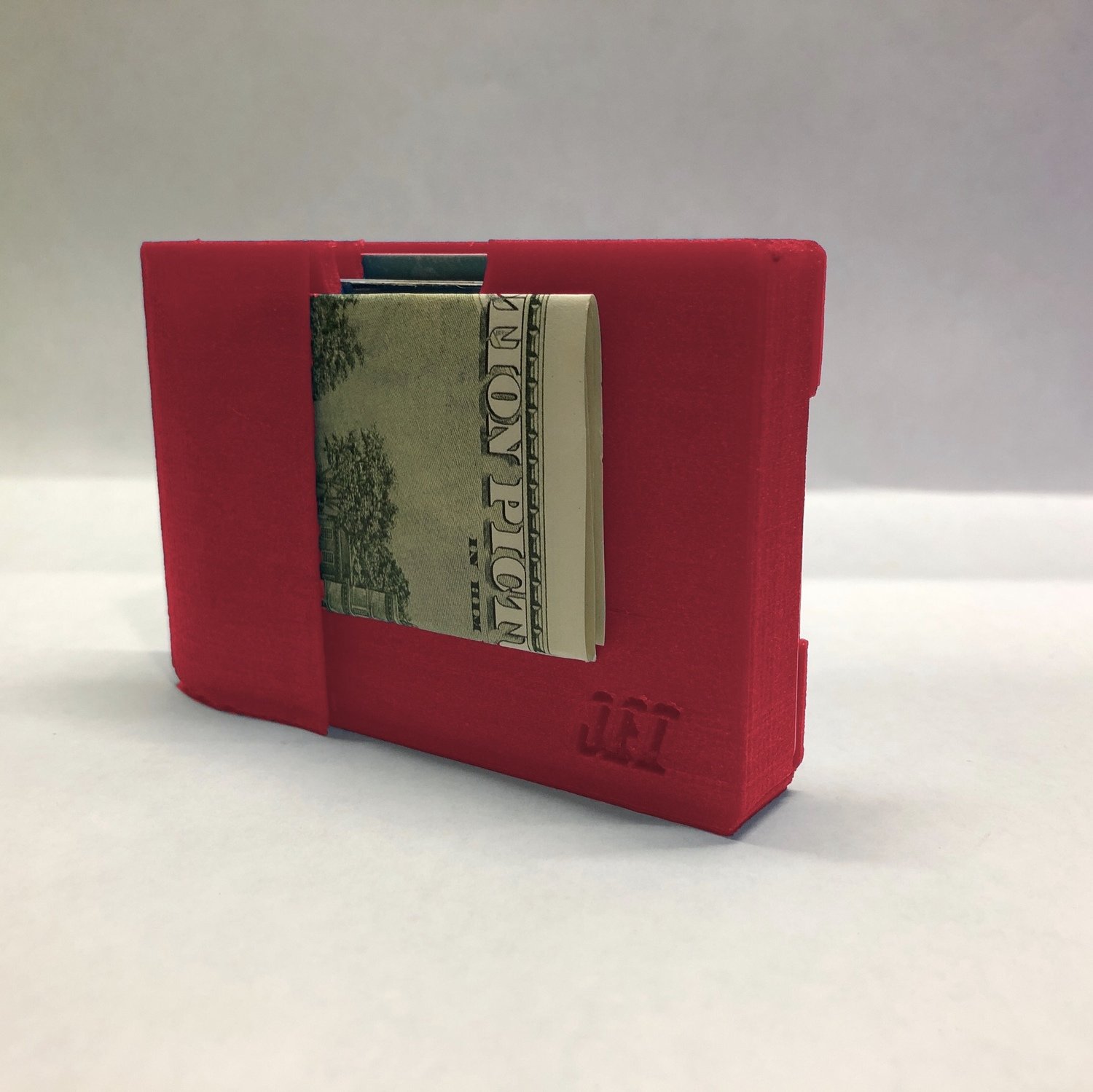 3D Printed Red Travel Wallet