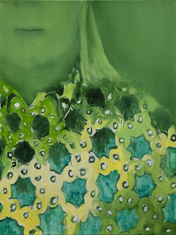Posterized Stimulation III | Figurative Abstract Portrait Painting by Bartosz Beda Posterized Stimulation III | Figurative Abstract Portrait Painting by Bartosz Beda