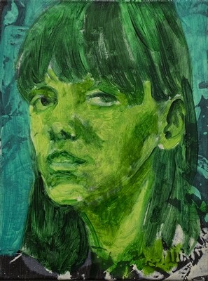 I don't know what to call you IV | Portrait Painting in Oil on Canvas | Bartosz Beda I don't know what to call you IV | Portrait Painting in Oil on Canvas | Bartosz Beda