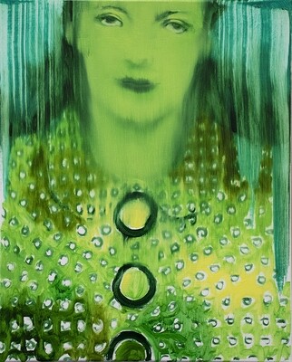 Green Frame of Mind 02 | Portrait Art