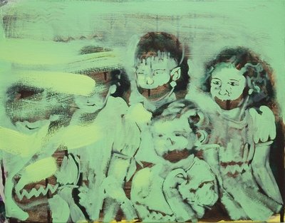 Original Oil on Canvas: Children of The Megaphone