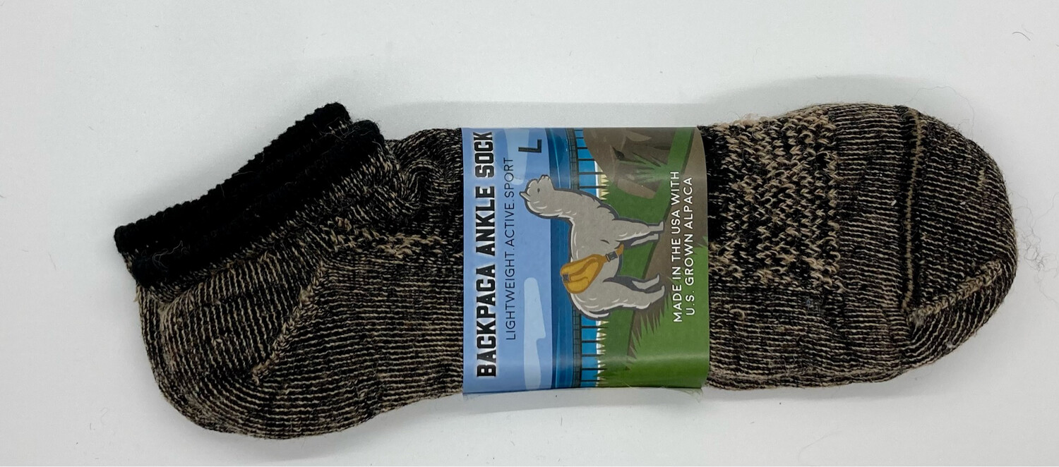 BackPaca Ankle Socks - Alpaca