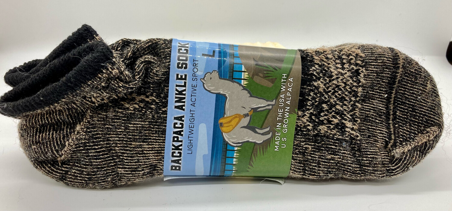 BackPaca Ankle Socks - Alpaca