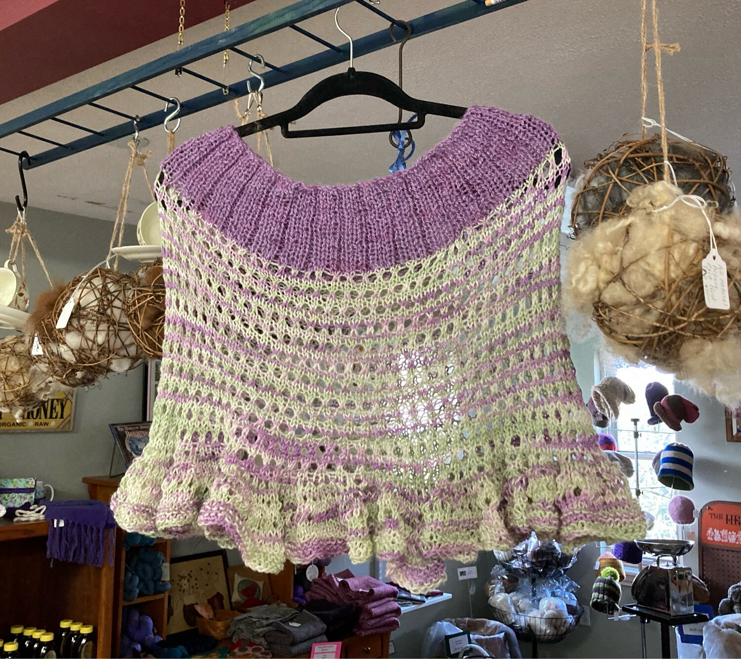 Hand Knit Shrug