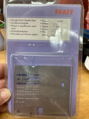 Pfaff Straight Stitch Needle Plate