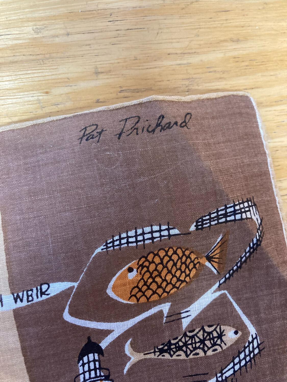 Pat Prichard 1950’s Handkerchief