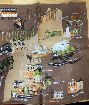 Pat Prichard 1950’s Handkerchief