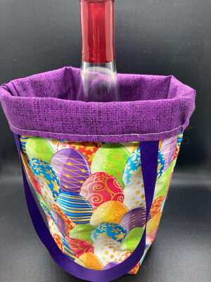 Easter Wine Tote