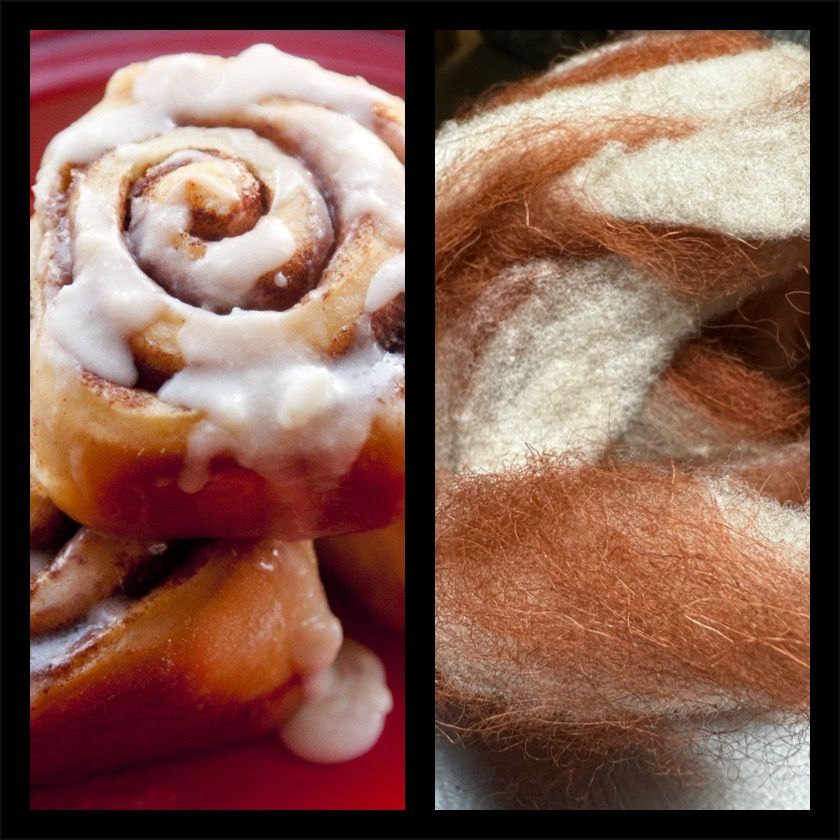 Roving - Cinnamon Bun