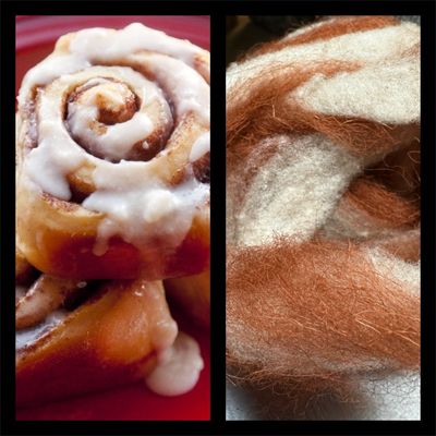 Roving - Cinnamon Bun