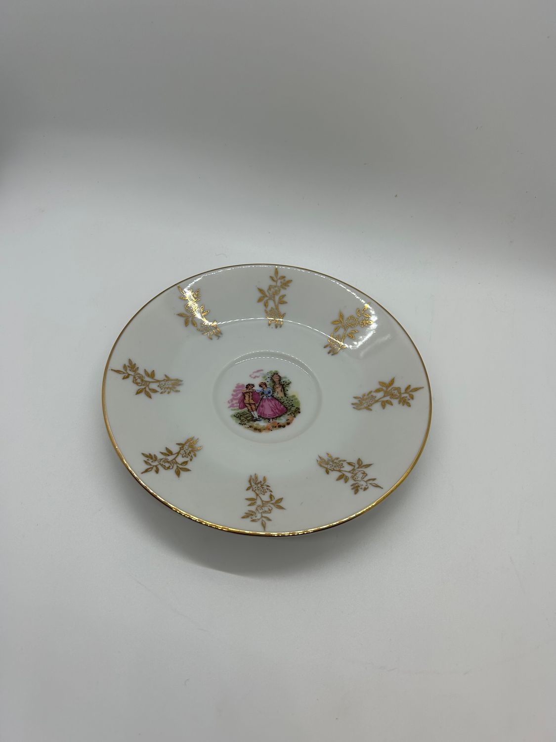 Tea - Courting Couple Vintage Teacup Set