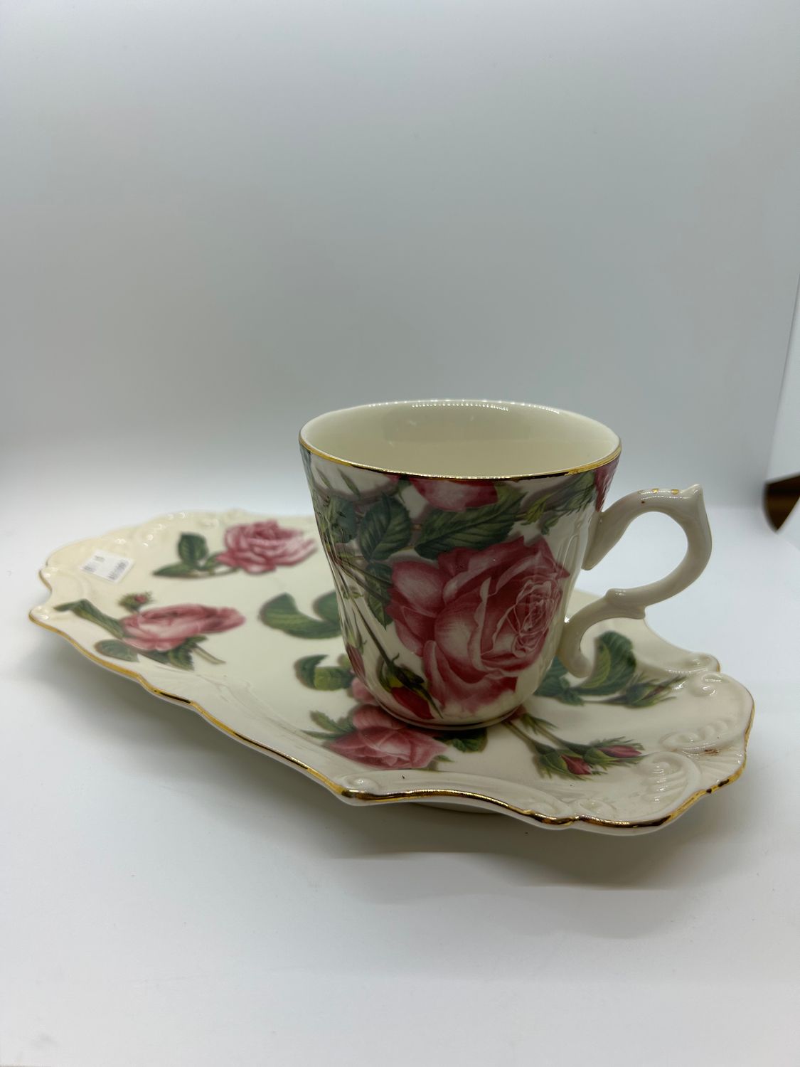 Tea  - Floral Teacup Snack Set