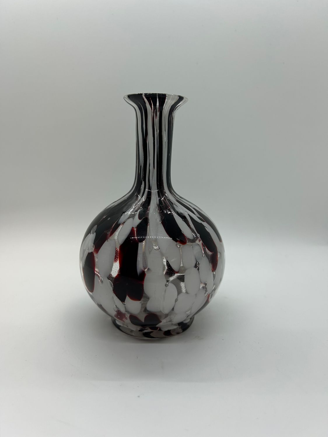 Murano Hand-Blown Glass Vase
