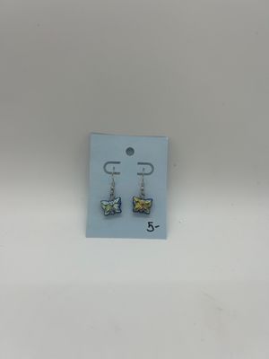 Earrings - Handmade Blue Butterfly