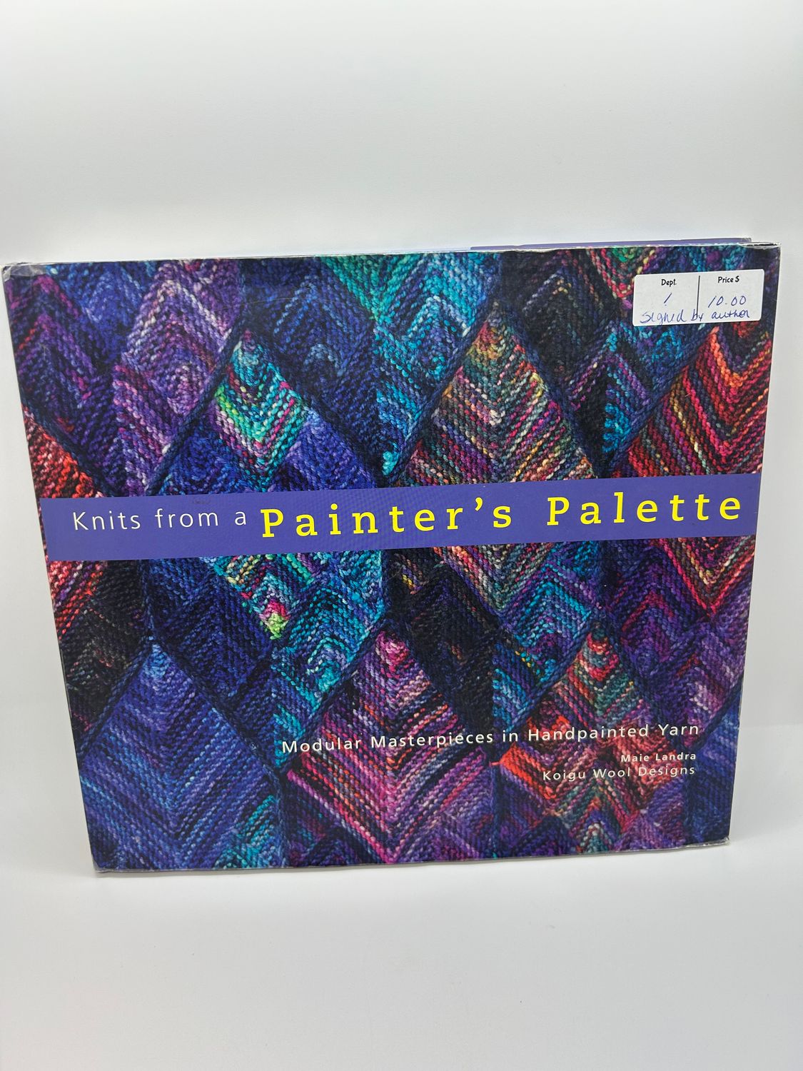 &#39;Knits from a Painter&#39;s Palette&#39; Signed by Maie Landra
