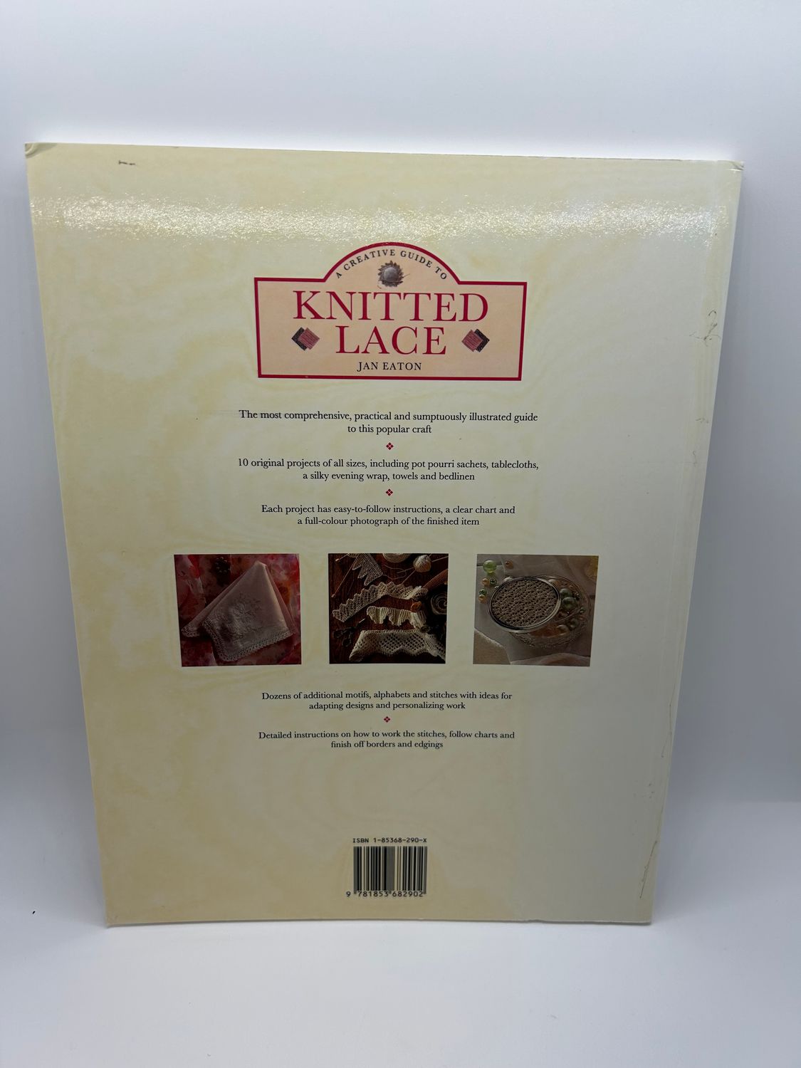 &#39;A Creative Guide to Knitted Lace&#39; by Jan Eaton