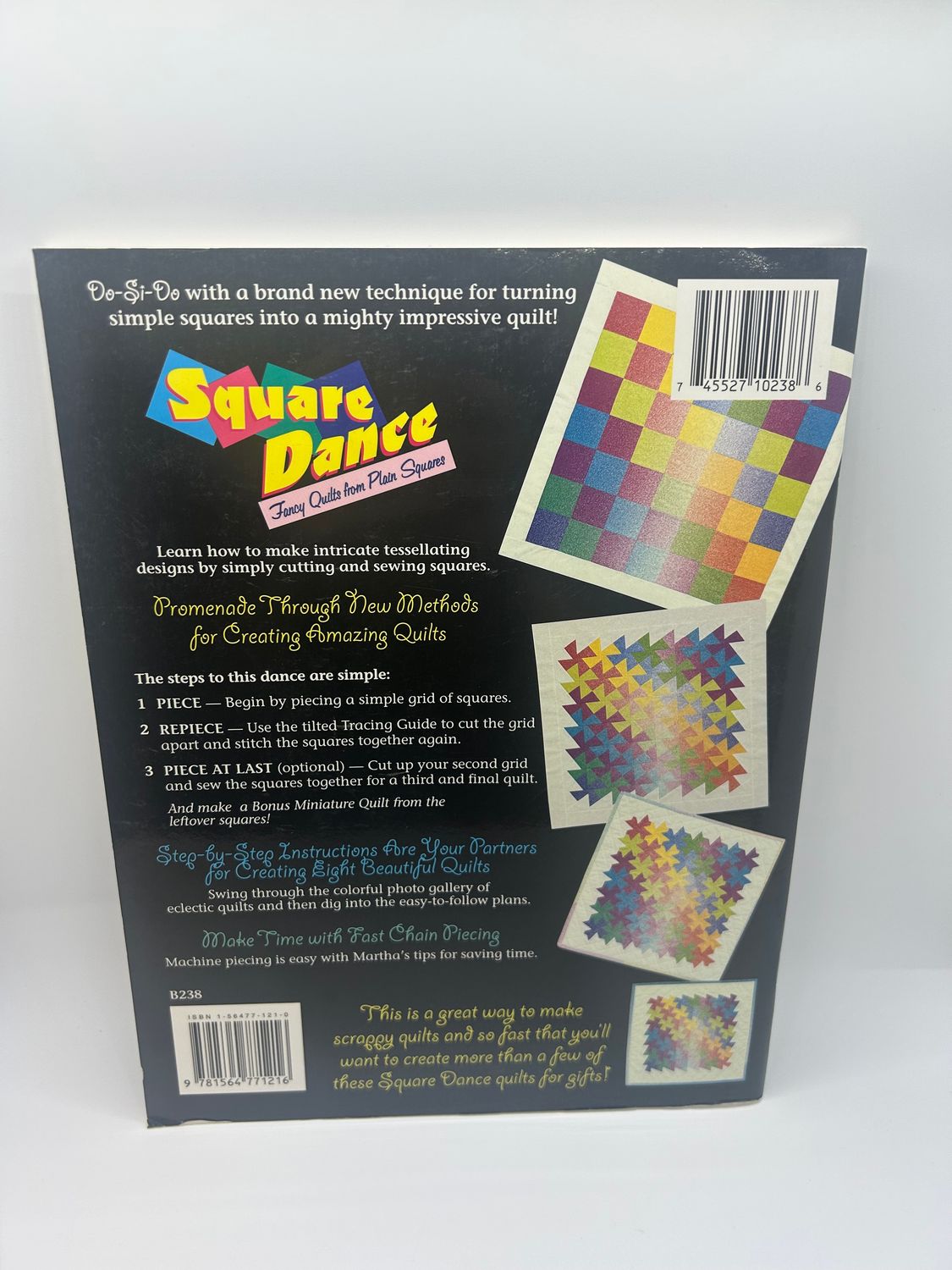 &#39;Square Dance: Fancy Quilts from Plain Squares&#39; by Martha Thompson