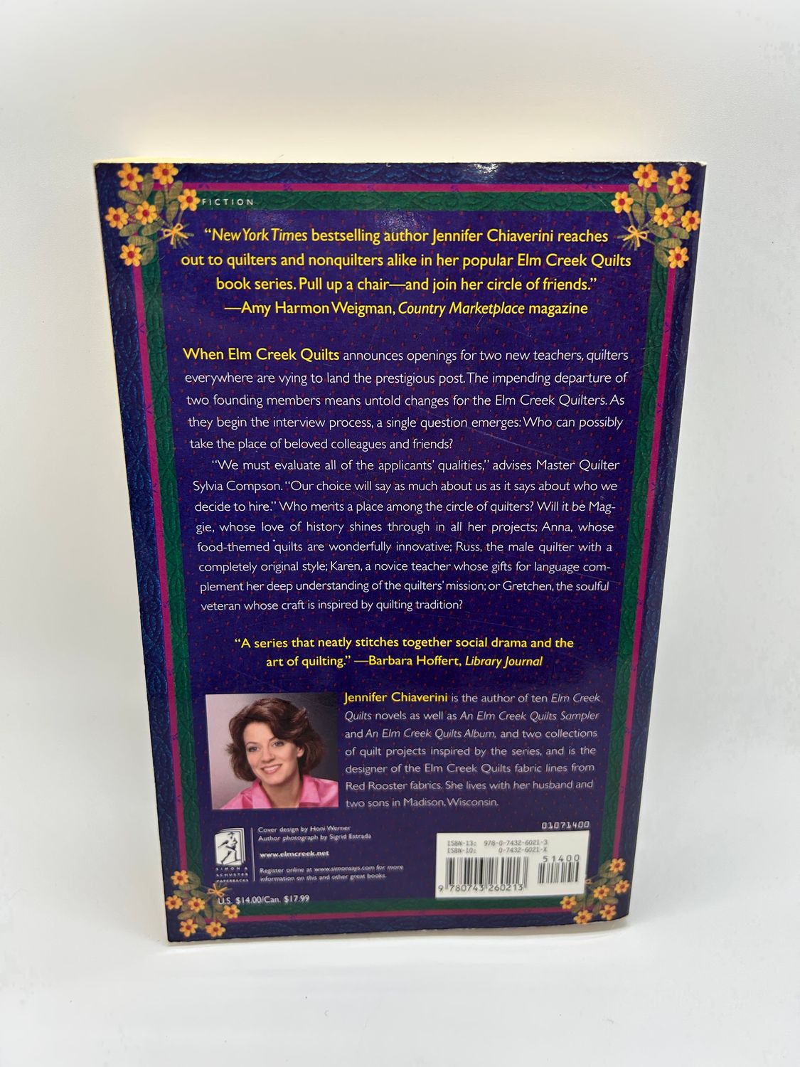 &#39;Circle of Quilters&#39; by Jennifer Chiaverini