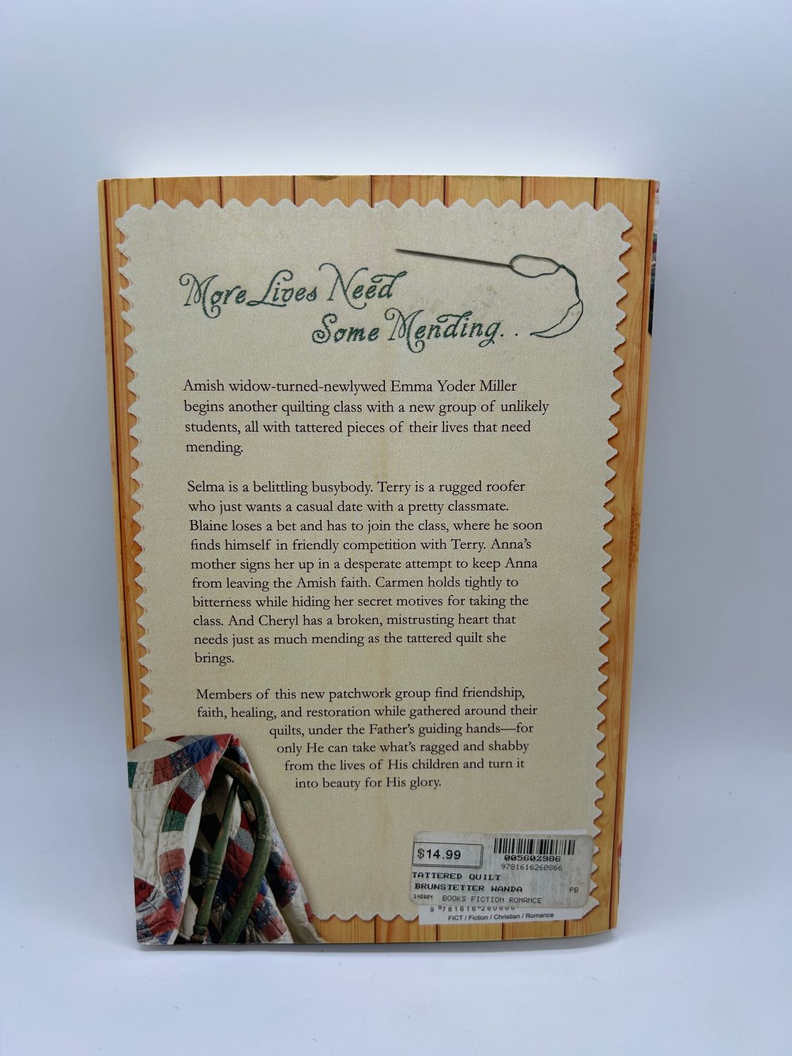 &#39;The Tattered Quilt&#39; by Wanda E. Brunstetter