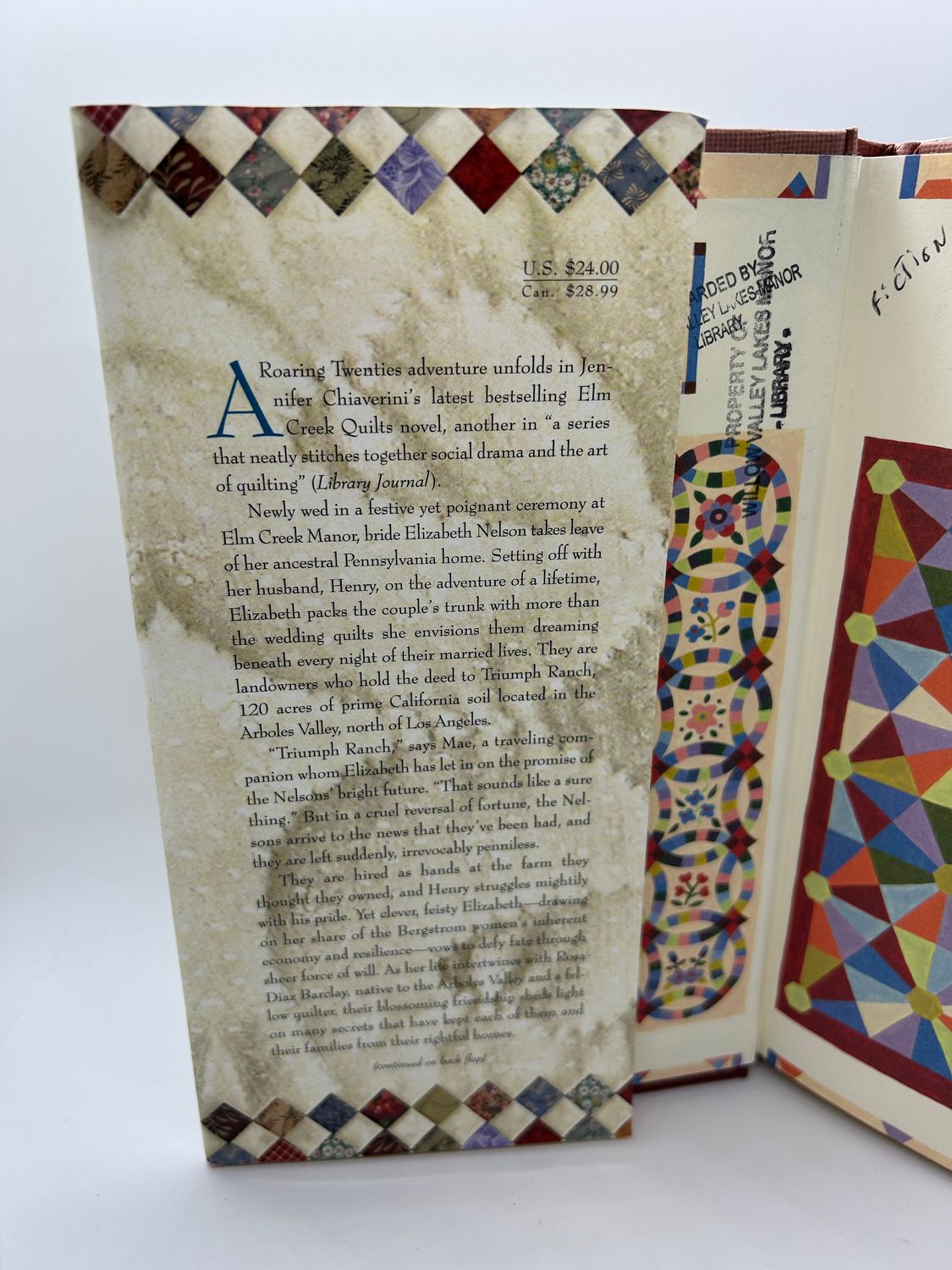 &#39;The Quilter&#39;s Homecoming&#39; by Jennifer Chiaverini