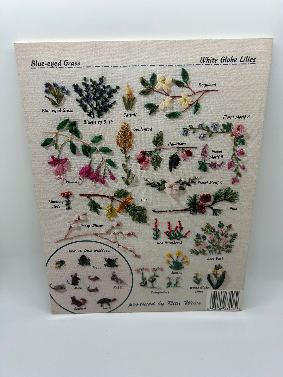 &#39;An Encyclopedia of Ribbon Embroidery: Birds, Butterflies and Blossoms&#39; by Deanna Hall West