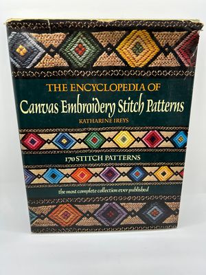 &#39;The Encyclopedia of Canvas Embroidery Stitch Patterns&#39; by Katharine Ireys