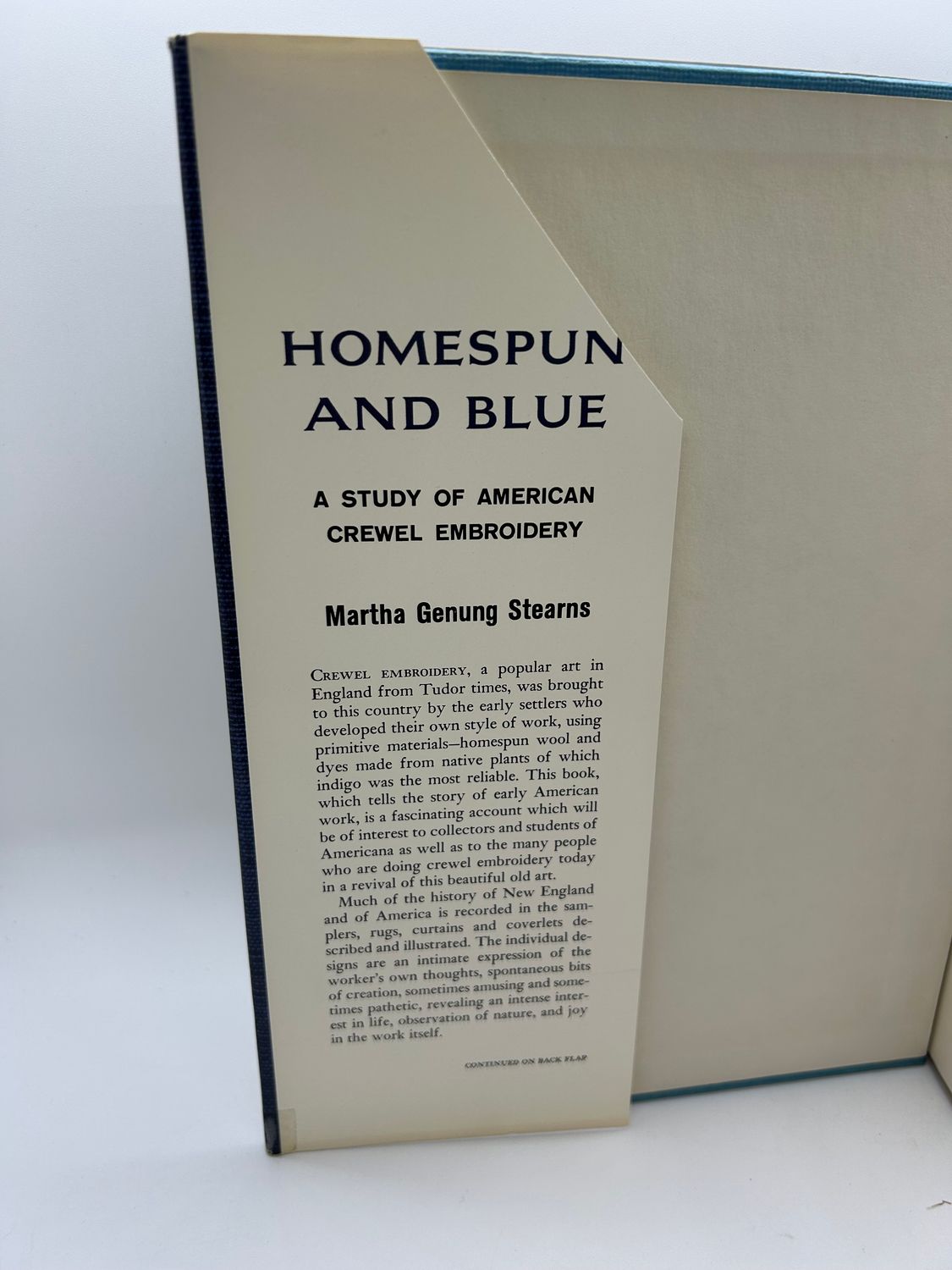 &#39;Homespun and Blue&#39; by Martha Genung Stearns